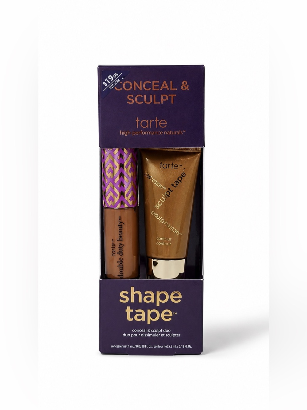 TARTE CONCEAL & SCULPT | 60N mahogany & mahogany bronze